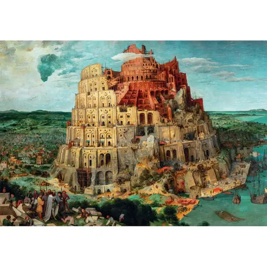 Torre de Babel Bruegel Rompecabezas Compact Pro Ecología 1500 Piezas Clementoni