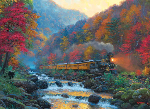 Tren de Vapor Rompecabezas 1000 Piezas Cobble Hill