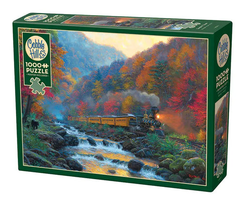 Tren de Vapor Rompecabezas 1000 Piezas Cobble Hill