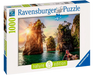 Tres Rocas en el Lago Cheow Lan, Tailiandia Rompecabezas Ravensburger
