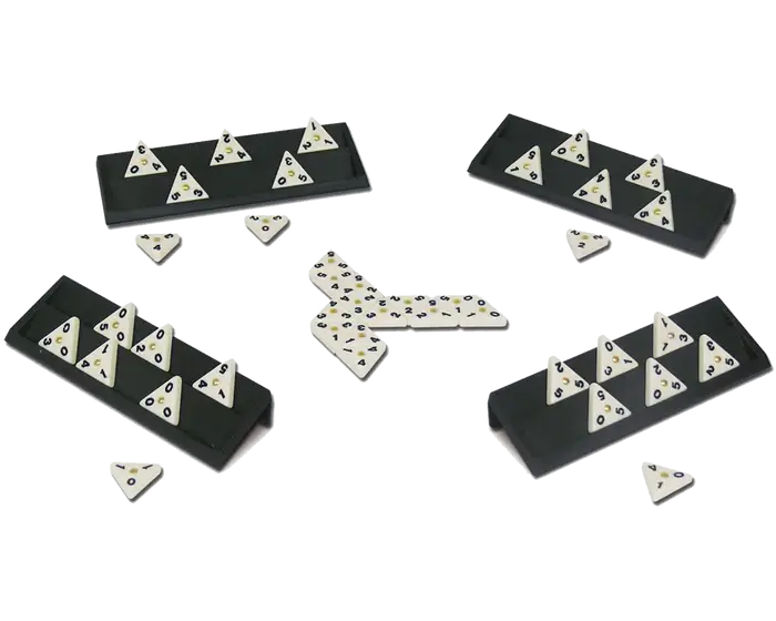 Triominos Tour Edition Caja Metálica Juego de Mesa Goliath