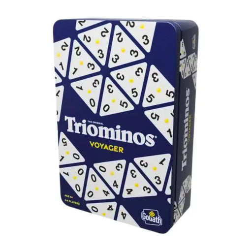 Triominos Tour Edition Caja Metálica Juego de Mesa Goliath
