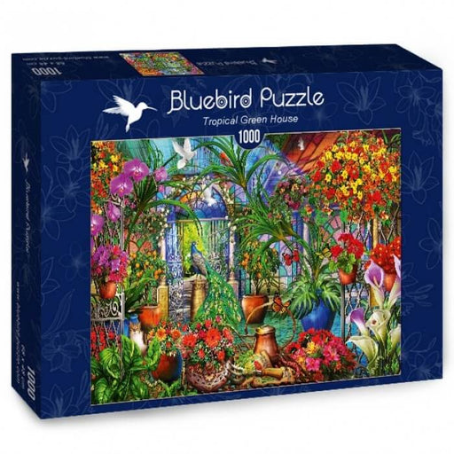 Tropical Green House Rompecabezas 1000 Piezas Bluebird