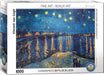 Van Gogh Noche Estrerllada Sobre El Rodano rompecabezas 1000 piezas Euroghaphic