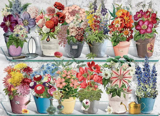 Varios Ramos de Flores Rompecabezas 1000 Piezas Cobble Hill