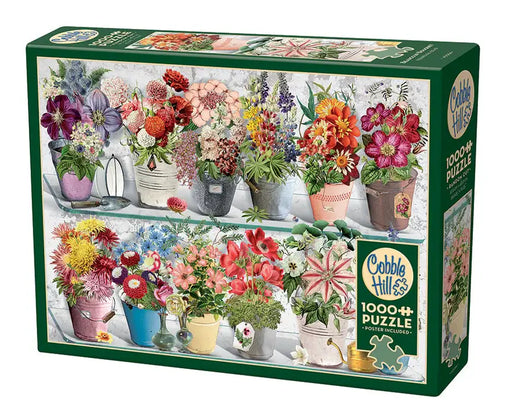 Varios Ramos de Flores Rompecabezas 1000 Piezas Cobble Hill