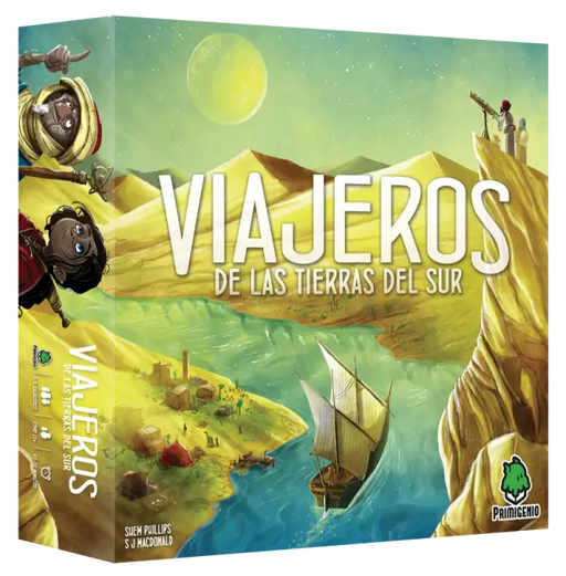 Viajeros de las Tierras del Sur Juego de Mesa Primigenio