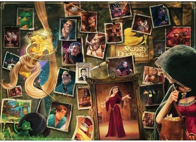Villainous Mother Gothel - Rompecabezas 1000 Piezas