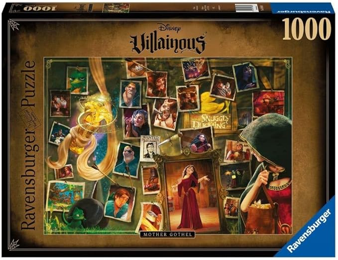 Villainous Mother Gothel - Rompecabezas 1000 Piezas