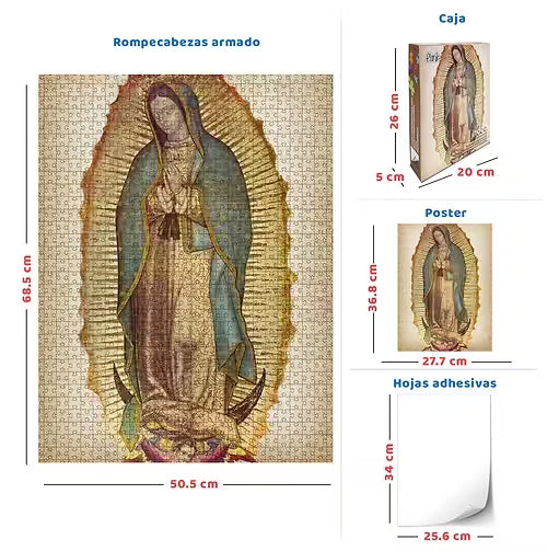 Virgen de Guadalupe Rompecabezas 1000 Piezas Flink