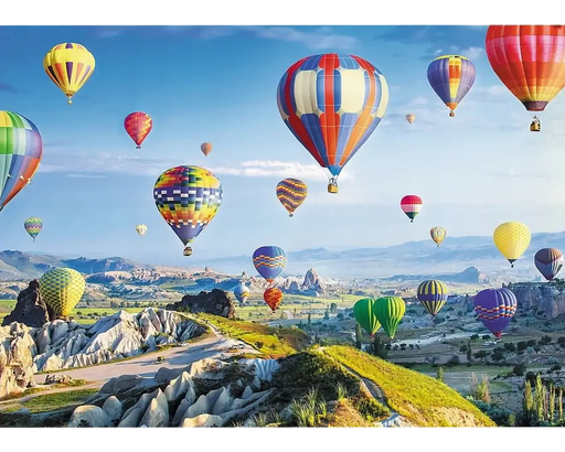 Vista de Capadocia, Turquía -  Rompecabezas 1000 Piezas Trefl