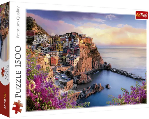 Vista de Manarola, Italia Rompecabezas 1500 Piezas Trefl