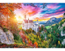 Vista del Castillo Neuschwanstein en Alemania Rompecabezas 500 Piezas Trefl
