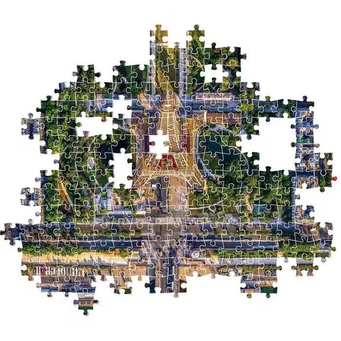 Volando Sobre Paris Rompecabezas Compact Pro Ecología 1500 Piezas Clementoni