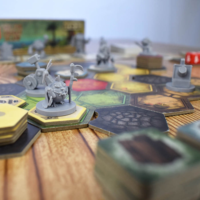 War For Chicken Island Juego de Mesa Draco Studios