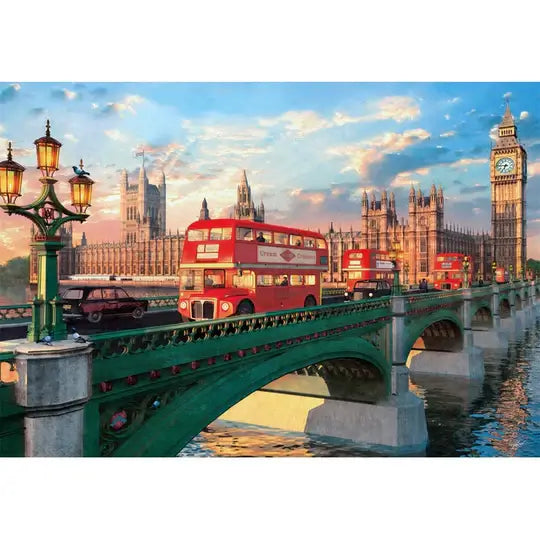 Westminster Bridge Londres Rompecabezas Clementoni Compact Pro Ecología 500 Piezas