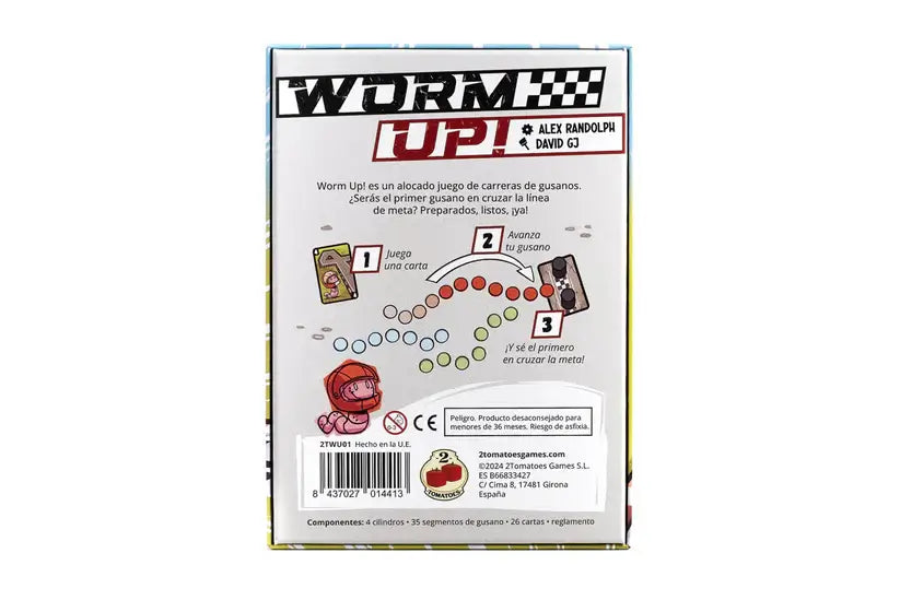 Worm up! Juego de Mesa 2 Tomatoes