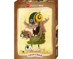 Zozoville Comida Chatarra Rompecabezas 1000 Piezas Heye