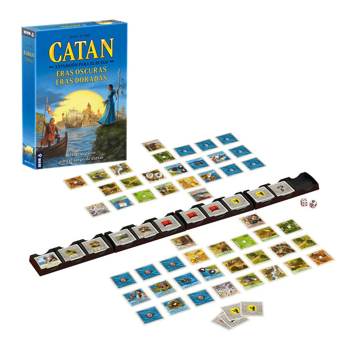 Catan El Duelo: Eras Oscuras, Eras Doradas Expansión - Juego de Mesa