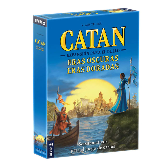Catan El Duelo: Eras Oscuras, Eras Doradas Expansión - Juego de Mesa