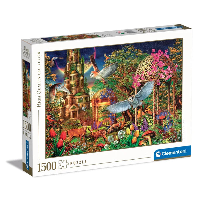 Fantasia en el Bosque - Rompecabezas 1500 piezas Clementoni