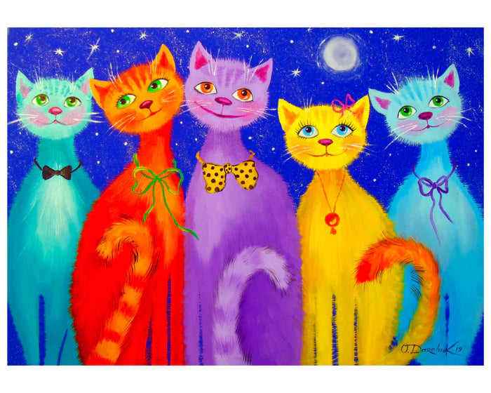 Gatos Sonrientes - Rompecabezas 1000 Piezas Enjoy Puzzle