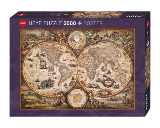Mapa Antiguo - Rompecabezas 2000 Piezas