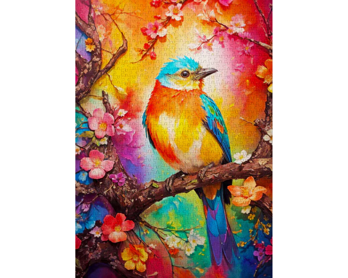 Pajarito de Colores - Rompecabezas 1000 Piezas Enjoy Puzzle