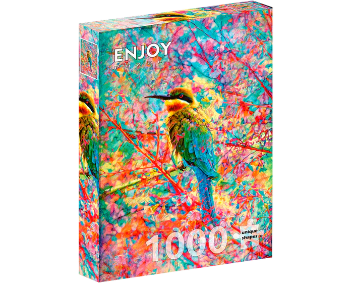 Pájaro Feliz - Rompecabezas 1000 Piezas Enjoy Puzzle