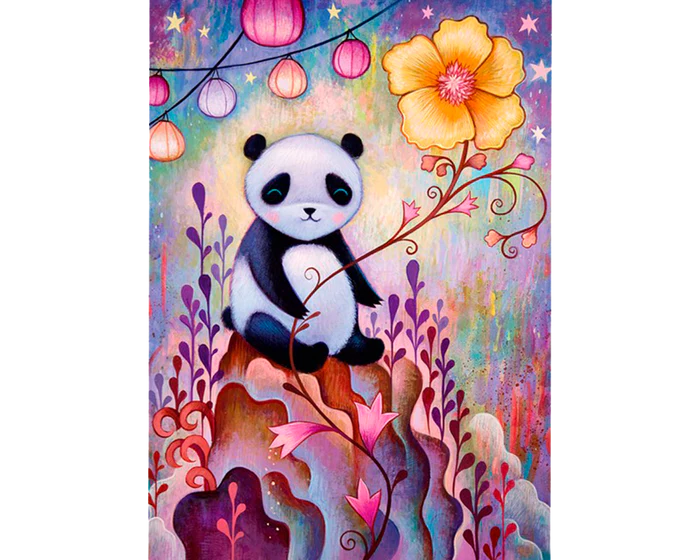 Panda Soñador rompecabezas