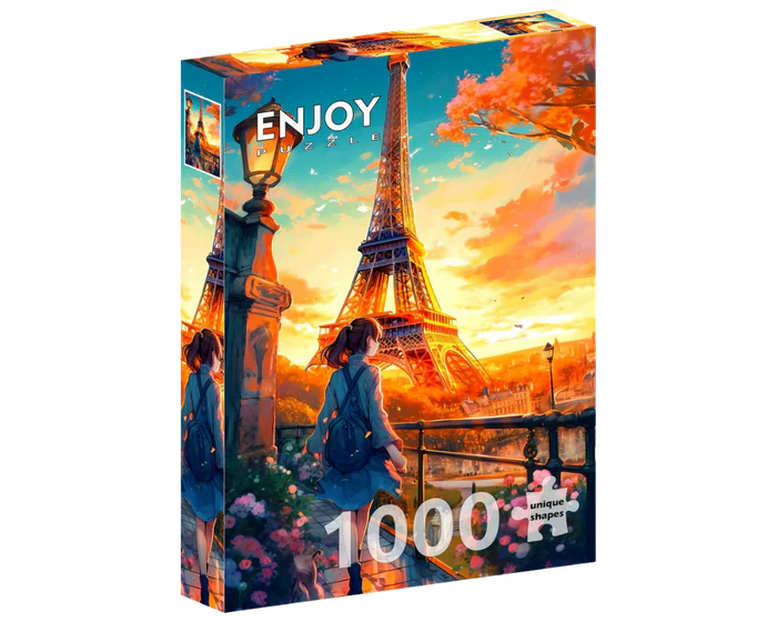 Recorriendo París - Rompecabezas 1000 Piezas Enjoy Puzzle