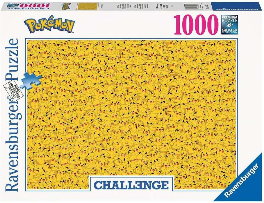 Pikachu Challenge - Rompecabezas 1000 Piezas