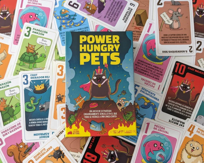 Power Hungry Pets - Juego de Mesa