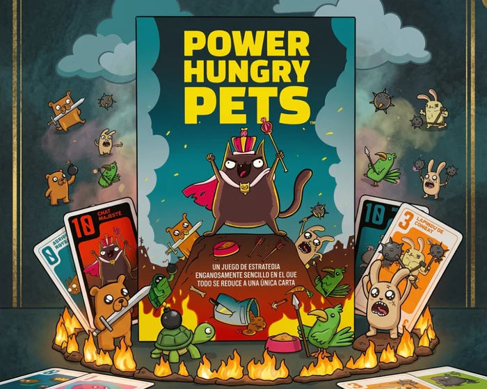 Power Hungry Pets - Juego de Mesa