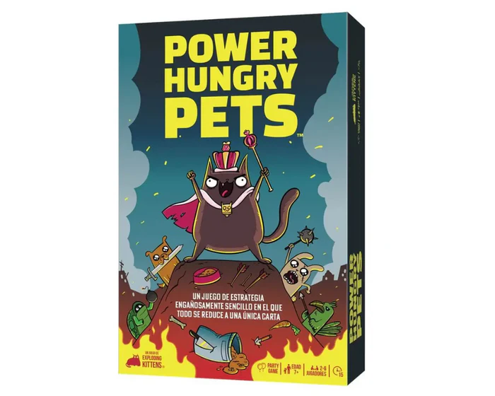 Power Hungry Pets - Juego de Mesa