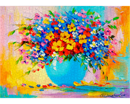 Ramo de Flores: Rompecabezas 1000 Piezas Enjoy Puzzle