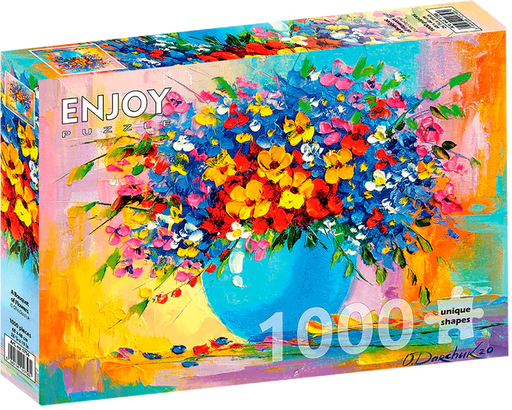 Ramo de Flores: Rompecabezas 1000 Piezas Enjoy Puzzle
