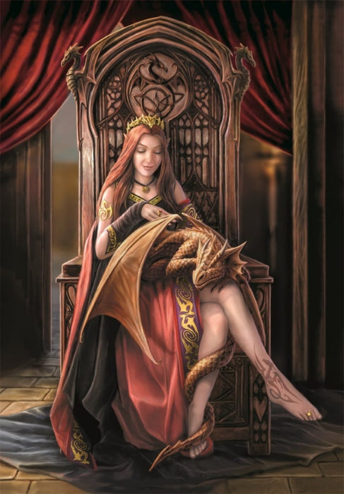 Anne Stokes Friends Forever Rompecabezas 1000 piezas Clementoni