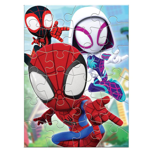 Rompecabezas spiderman friends