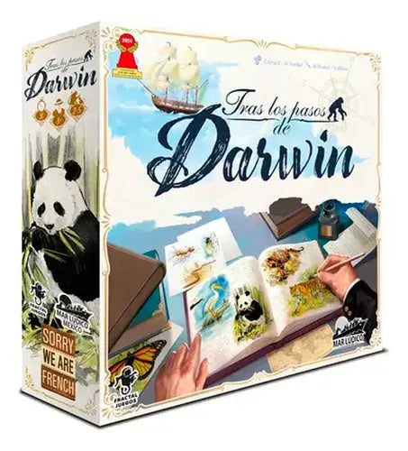 tras los pasos de darwin Juego de Mesa Mar lúdico