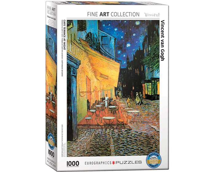 Van Gogh: Café Terraza - Rompecabezas 1000 Piezas Eurographics
