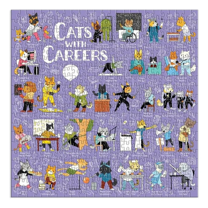 www.lamazmorra.mx › products › cats-with-careers-rompecabezas-500-piezas