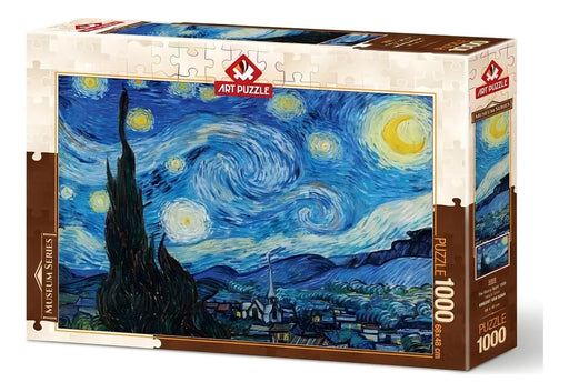 www.lamazmorra.mx › products › noche-estrellada-van-gogh-rompecabezas-1000-piezas-art-puzzle
