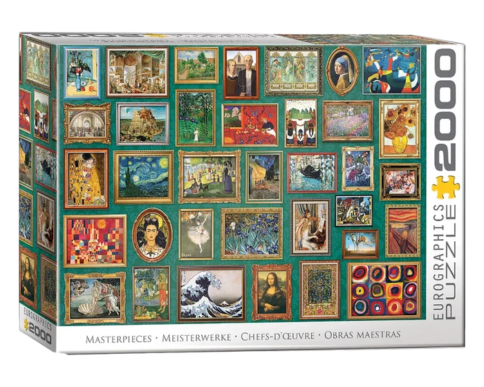 www.lamazmorra.mx › products › obras-maestras-rompecabezas-2000-piezas