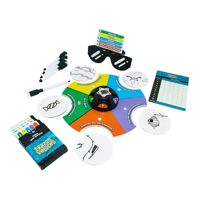 www.lamazmorra.mx › products › trazos-veloces-juego-de-mesa