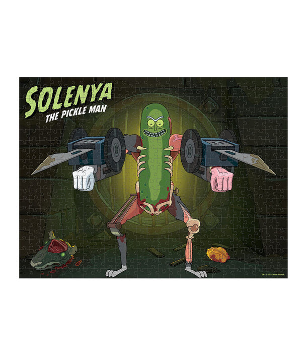 Rick and Morty Pepinillo Rick - Caja de Metal