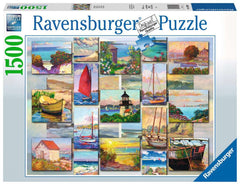 Collage costero rompecabezas ravensburger 1500 Piezas
