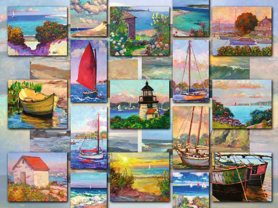 Collage costero rompecabezas ravensburger 1500 Piezas