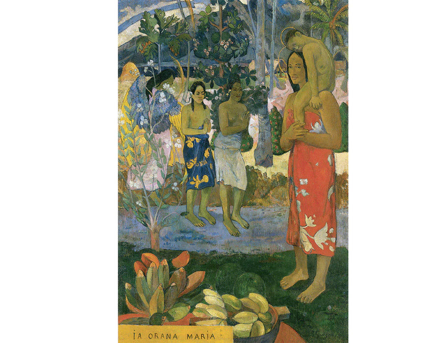 Paul Gauguin La Orana María - Rompecabezas 1000 Piezas