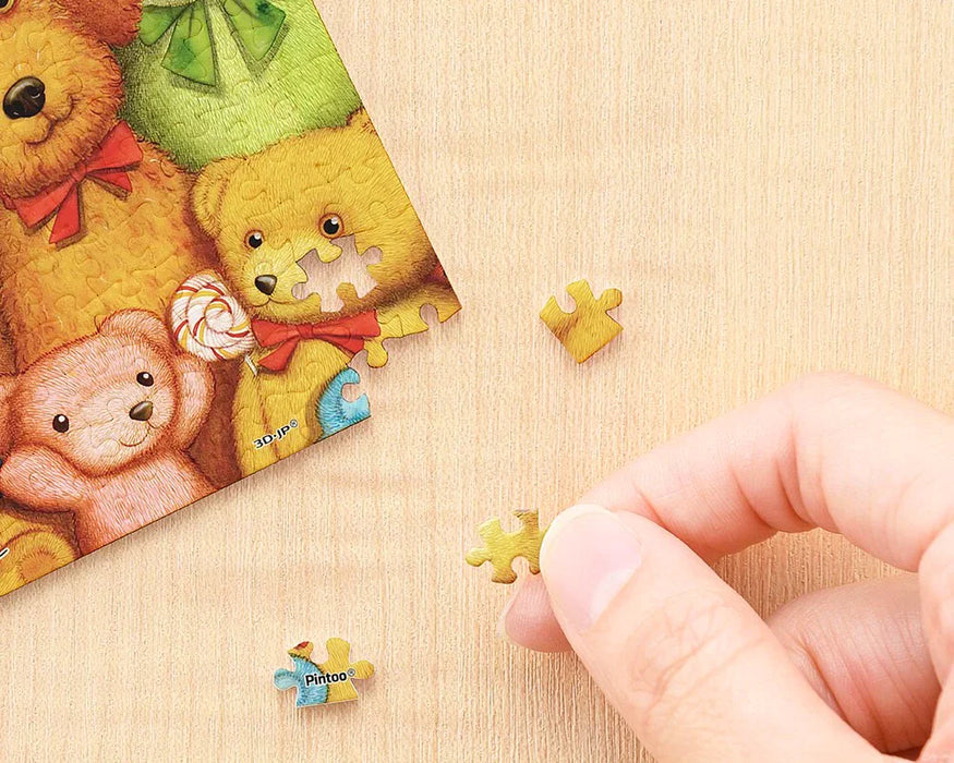 Perritos y Ositos rompecabezas miniatura 150 Piezas Pintoo